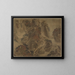 Route vers Shu - Yuan Yao — framed artwork on a wall