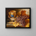 Nature morte avec des raisins - Yuliy Yulevich Klever le Jeune — framed artwork on a wall