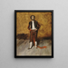 La toilette du torro - Zacharie Astruc — framed artwork on a wall