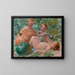 Pumpkin Painting - Zdzisław Jasiński — framed artwork on a wall