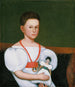 Girl sitting - Zedekiah Belknap — artwork view