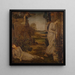 Zéphyr portant Psyché à la montagne - Sir Edward Coley Burne-Jones — framed artwork on a wall