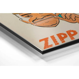 Zipp it. Careless talk costs lives par Leonard Raven-Hill | Affiche vintage