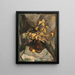 Autumn Still Life Painting - Zolo Palugyay — framed artwork on a wall
