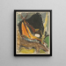 Chalet sous la montagne - Zolo Palugyay — framed artwork on a wall