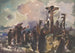 Golgotha Painting - Zolo Palugyay — artwork view