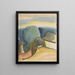 Flanc de coteau - Zolo Palugyay — framed artwork on a wall