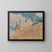 Landscape Painting - Zolo Palugyay — framed artwork on a wall