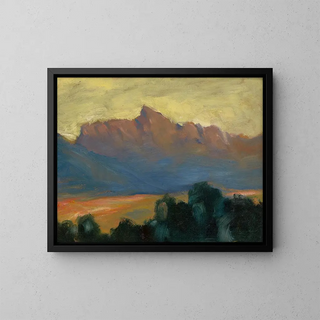 Kriv - Zolo Palugyay — framed artwork on a wall