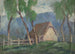 Landscape with Birches - Zolo Palugyay — artwork view