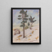 Late Autumn in the High Tatras - Zolo Palugyay — framed artwork on a wall