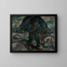 Minor Painting - Zolo Palugyay — framed artwork on a wall