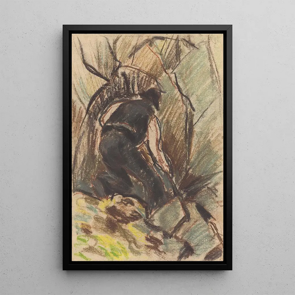 Reaper - Zolo Palugyay — framed artwork on a wall