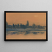 Twilight Painting - Zolo Palugyay — framed artwork on a wall