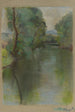 Silent River Painting - Zolo Palugyay — artwork view
