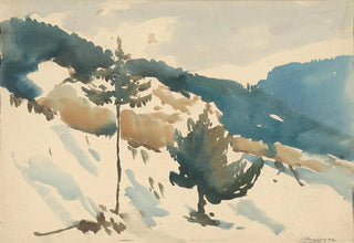 Zolo Palugyay - Snowy Plain in the Mountains.webp