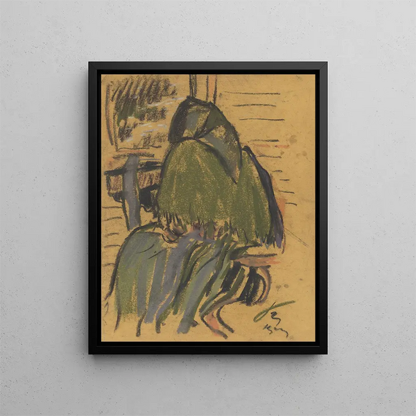 Starena - Zolo Palugyay — framed artwork on a wall