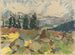 Summer Day in a Rocky Forest Glade - Zolo Palugyay — artwork view