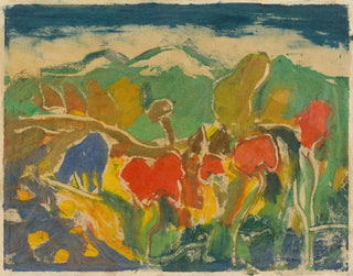 Après-midi d'été à la montagne - Zolo Palugyay — artwork view