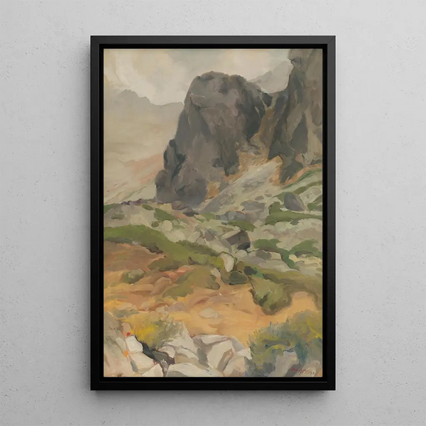 Tatras - Zolo Palugyay — framed artwork on a wall