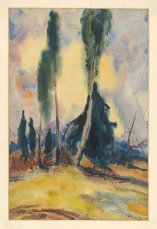 Zolo Palugyay - Three Trees on a Plain.webp