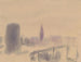 City in the fog - Zolo Palugyay — artwork view