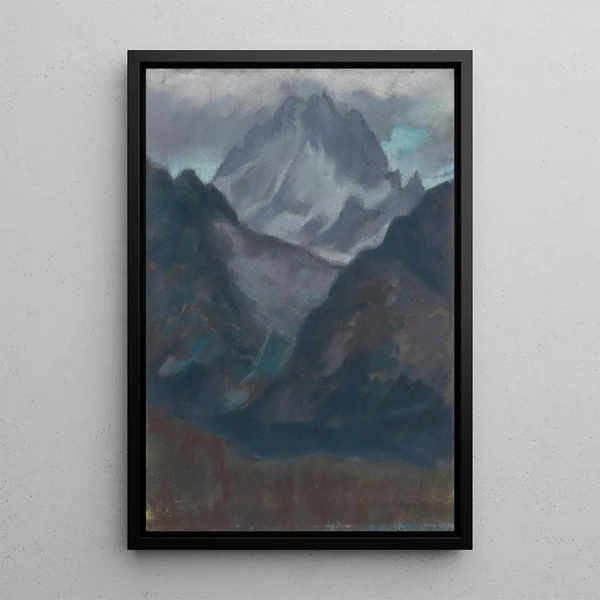 Vek Vysok - Zolo Palugyay — framed artwork on a wall