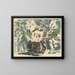 Vase with flowers - Zolo Palugyay — framed artwork on a wall