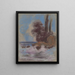 Winter River - Zolo Palugyay — framed artwork on a wall