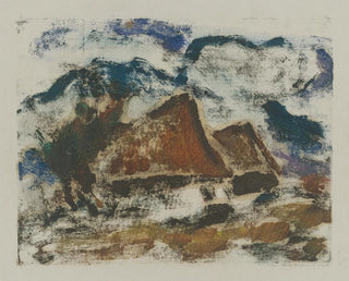 Winter Landscape Painting - Zolo Palugyay — artwork view
