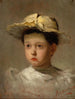 A girl with a hat - Zoltan Veress — artwork view