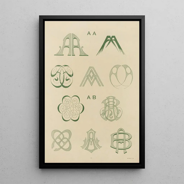 ABC zuan Pl02 - Zuan Kenkykai — framed artwork on a wall