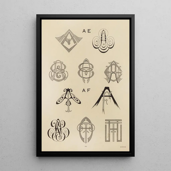ABC zuan Pl04 - Zuan Kenkykai — framed artwork on a wall