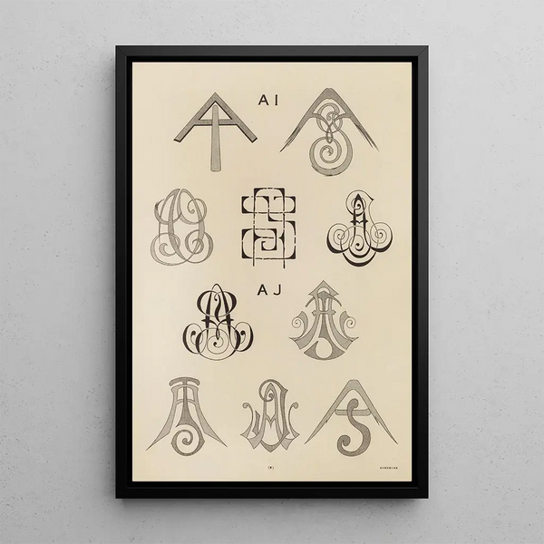 ABC zuan Pl06 - Zuan Kenkykai — framed artwork on a wall