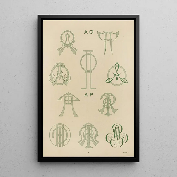 ABC zuan Pl09 - Zuan Kenkykai — framed artwork on a wall