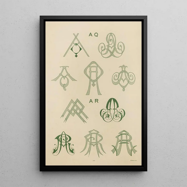 ABC zuan Pl10 - Zuan Kenkykai — framed artwork on a wall