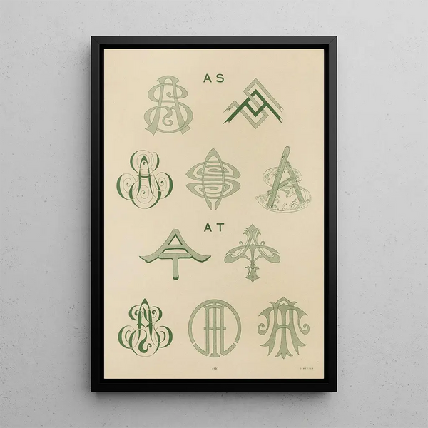 ABC zuan Pl11 - Zuan Kenkykai — framed artwork on a wall
