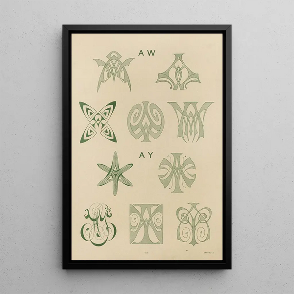 ABC zuan Pl13 - Zuan Kenkykai — framed artwork on a wall
