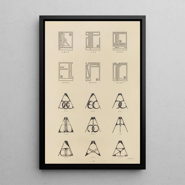 ABC zuan Pl16 - Zuan Kenkykai — framed artwork on a wall