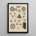 ABC zuan Pl29 - Zuan Kenkykai — framed artwork on a wall