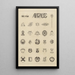 ABC zuan Pl30 - Zuan Kenkykai — framed artwork on a wall