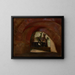 Pont et église à Terlikwka - Zygmunt Krl — framed artwork on a wall