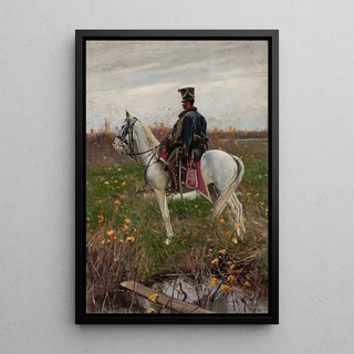 Zygmunt Rozwadowski - Hussar from the 13th Regiment of the Army of the Duchy of Warsaw.webp