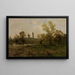 Landscape - Zygmunt Sidorowicz — framed artwork on a wall