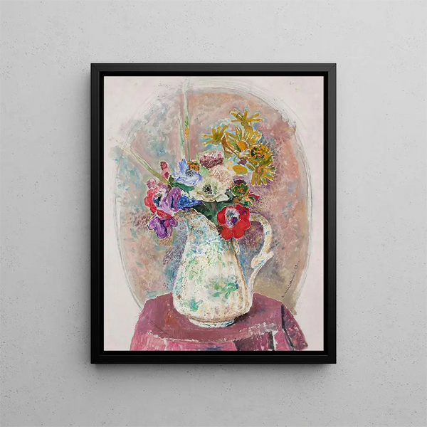 Anémones - Zygmunt Waliszewski — framed artwork on a wall