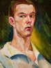 Self-portrait cubist - Zygmunt Waliszewski — artwork view