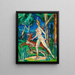 Diane dans la forêt - Zygmunt Waliszewski — framed artwork on a wall