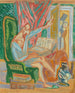 Don Quixote in an armchair - Zygmunt Waliszewski — artwork view