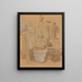 Flower Pots Painting - Zygmunt Waliszewski — framed artwork on a wall