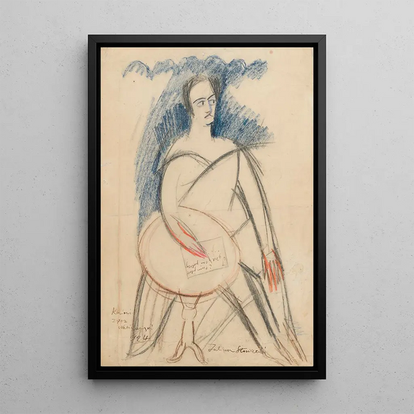 Juliusz Słowacki - Zygmunt Waliszewski — framed artwork on a wall